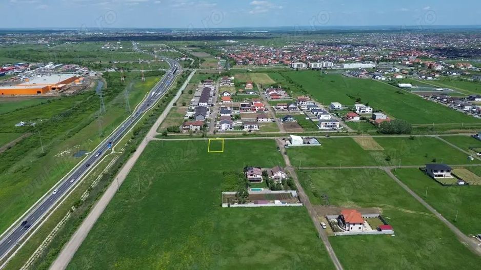 Terenuri intravilane în Moșnița Nouă – duplex/casă, utilități, acces rapid - Poză 1