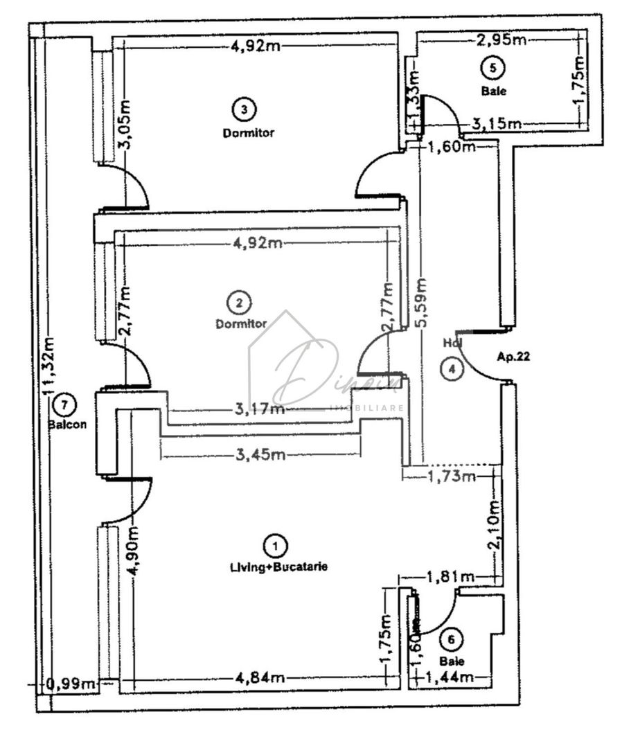 Apartament 3 camere Ambiance Residence Pipera I Aviatiei I COM 0% - Poză 3