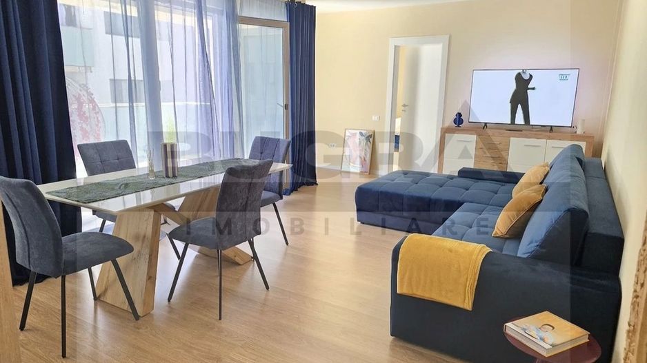 Apartament 2 camere, 2 bai, terasa, parcare, zona Borhanci - Poză 1