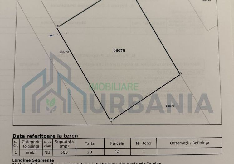 Teren de vânzare în Rediu, Comuna Rediu – 500 mp - Poză 2