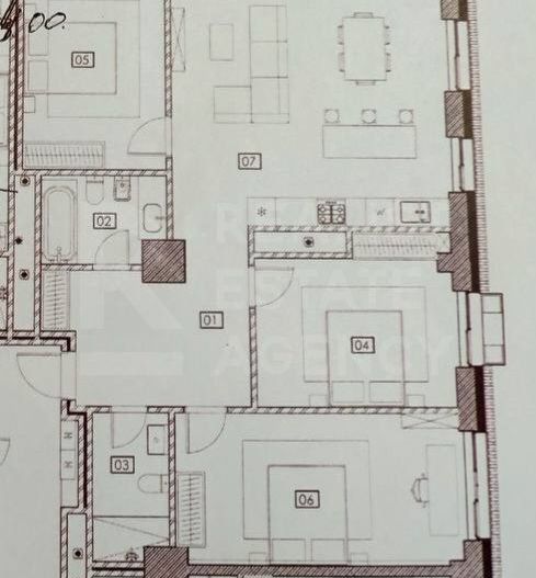 Vânzare, apartament, 3 camere, bd. Renașterii Naționale, Râșcani - Poză 8