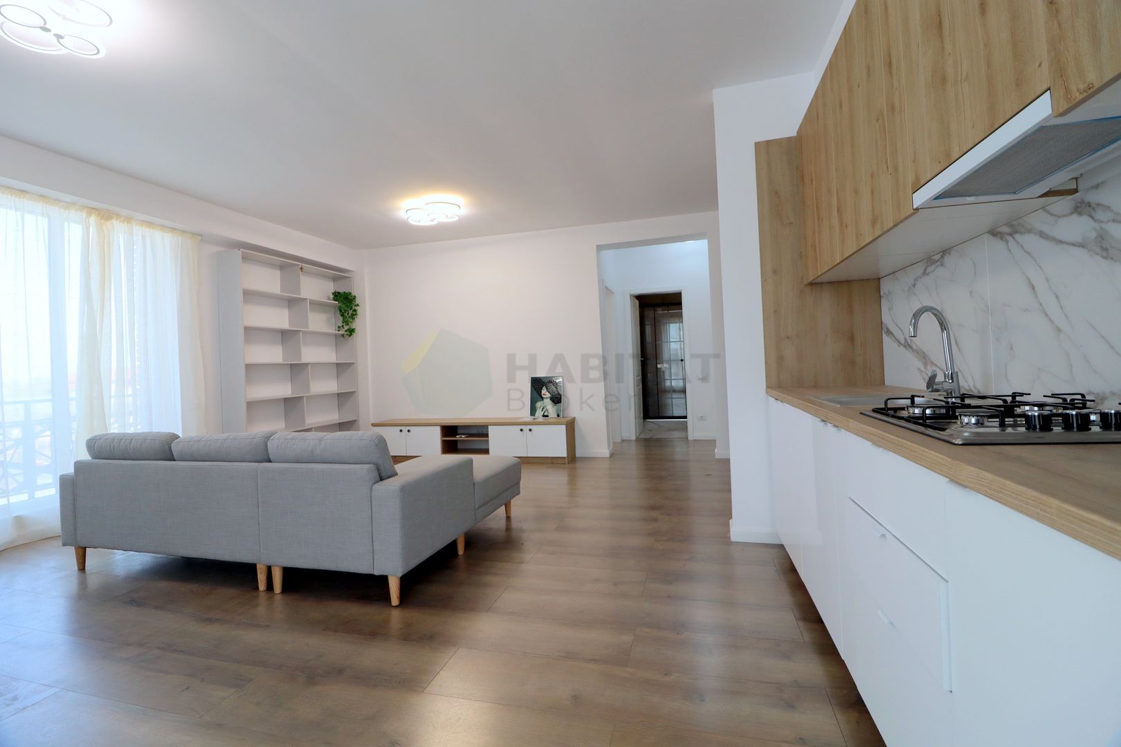 Mobilat | parcare optional | inchiriat | Comision 0 | 2 camere Tunari - Poză 2