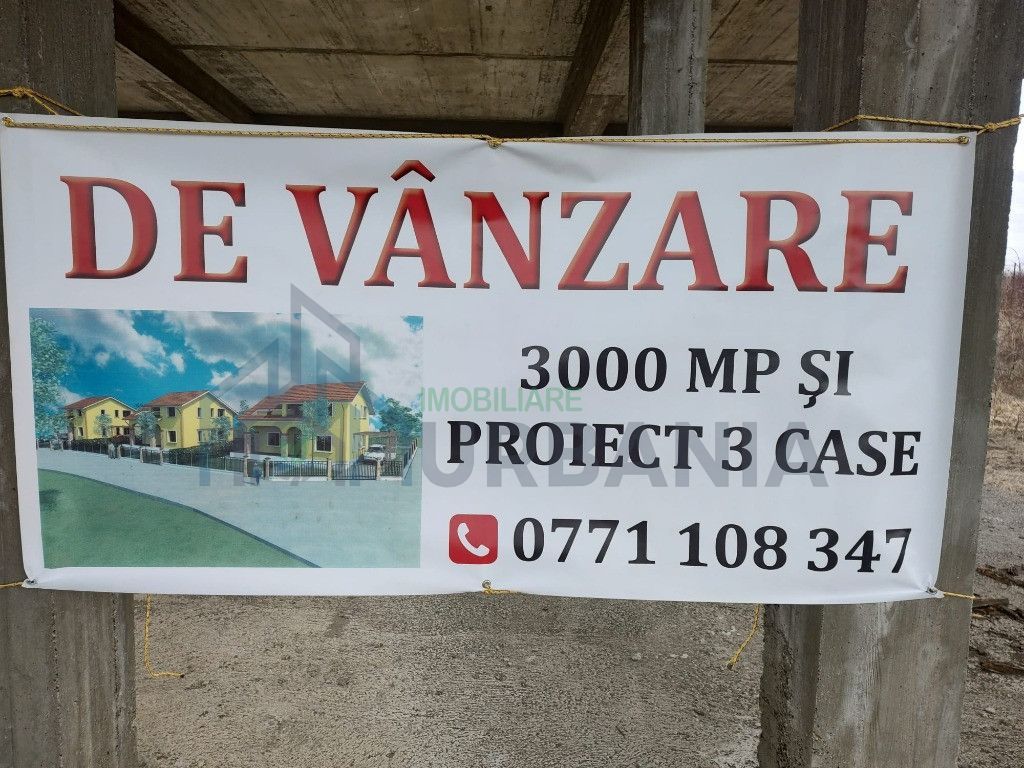 Teren intravilan 3230 mp cu casă pe cadre și proiecte autorizate, Bucium, Iași - Poză 1
