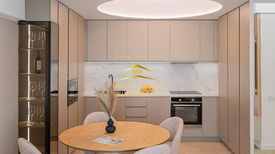 Apartament de vanzare -3 camere -NOU -241.000 € -Cortina North -PIPERA - Poză 4