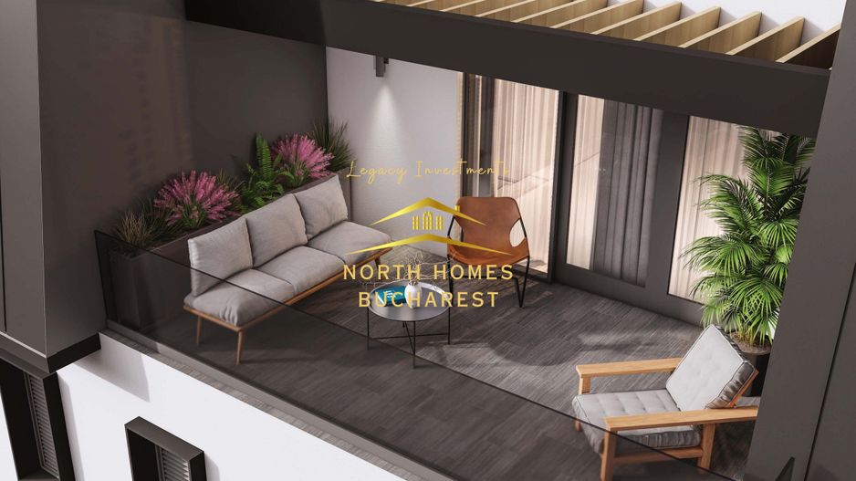 Vila in Pipera 4 camere, 2 locuri de parcare si curte - Comision 0% - Poză 8