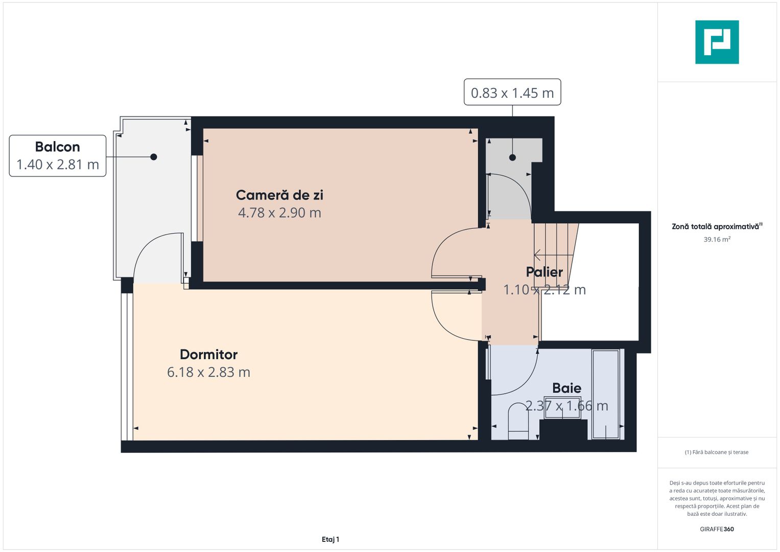 3 camere, etaj 9, view spre Malul Mureșului - Poză 10