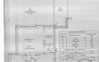 Apartament unicat cu 3 camere | Curte 91mp | Dumbravita - Schiță 13