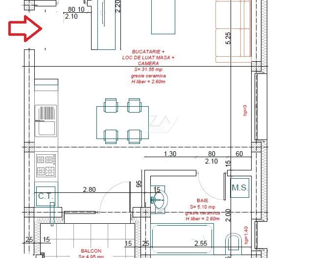Bloc finalizat zona ESO. Etaj intermediar. Loc de parcare. - Poză 7