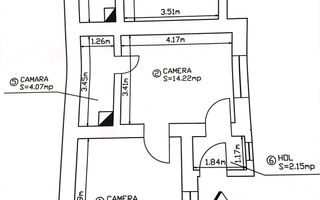 Casă si teren de vanzare in Rediu - Poză 8