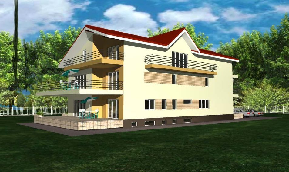 Vila Individuala S+P+1+M cu Teren 1000mp langa Padure - Balotesti - Poză 25