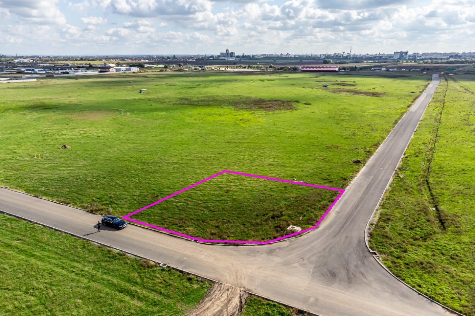 Teren 3.320 mp cu PUZ aprobat pentru dezvoltare industrială Arad - Poză 3