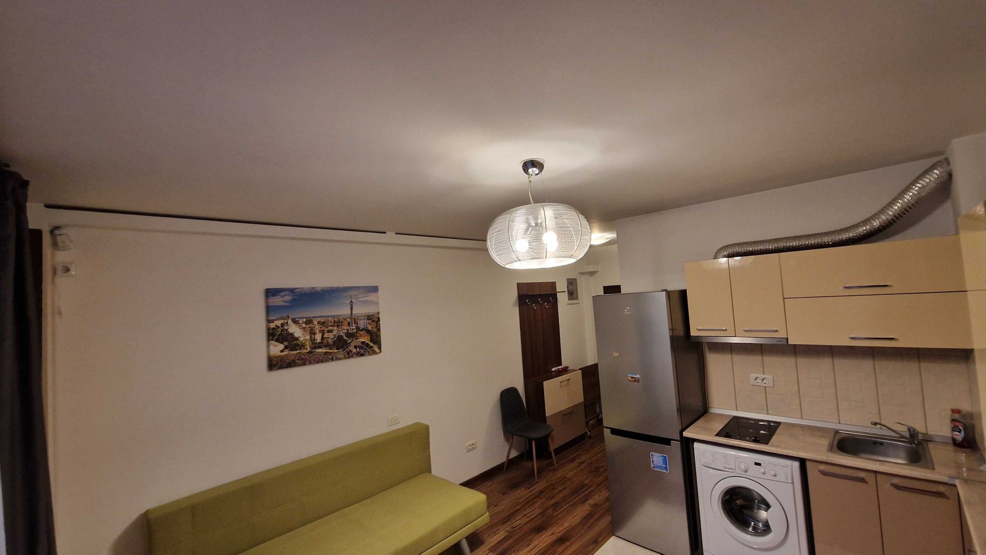 Garsonieră modernă Barbu Văcărescu | Bloc nou | Etaj 2 | Balcon generos - Poză 4