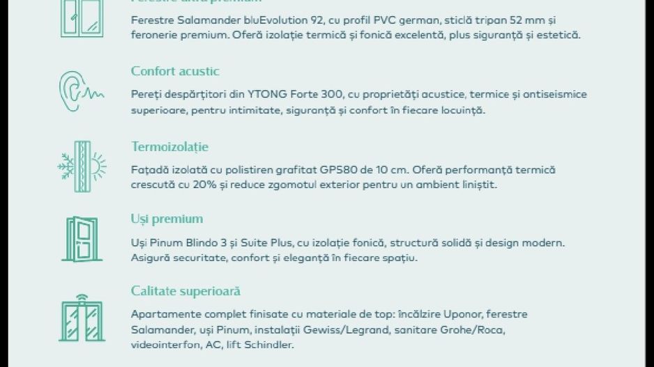 Apartamente 2 camere Titan Pallady Metrou,SMART Home,EV CHARGE Ready, - Poză 9