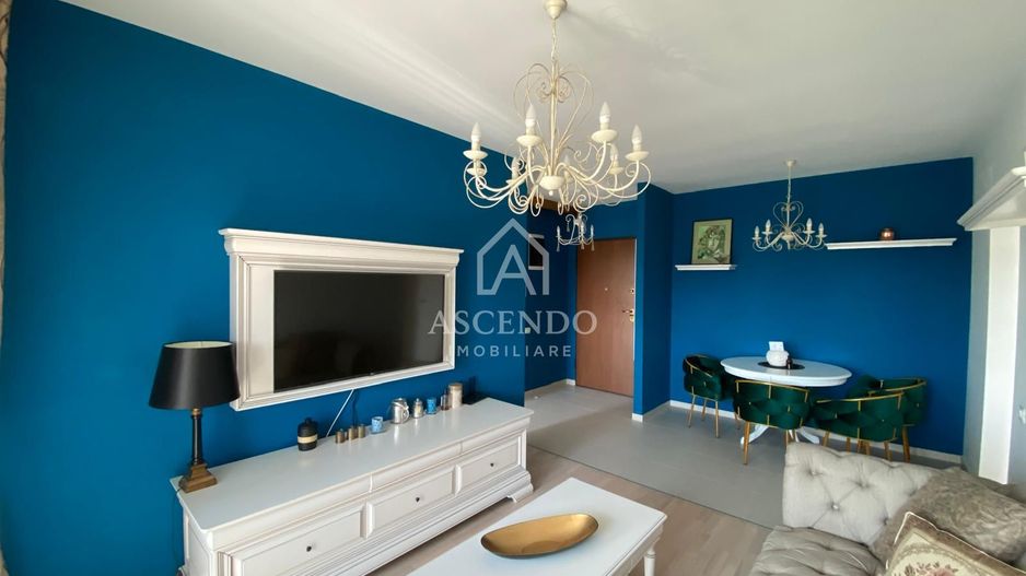 Apartament 3 camere, 2 bai premium mobilat lux , cu parcare inclusă - Poză 1