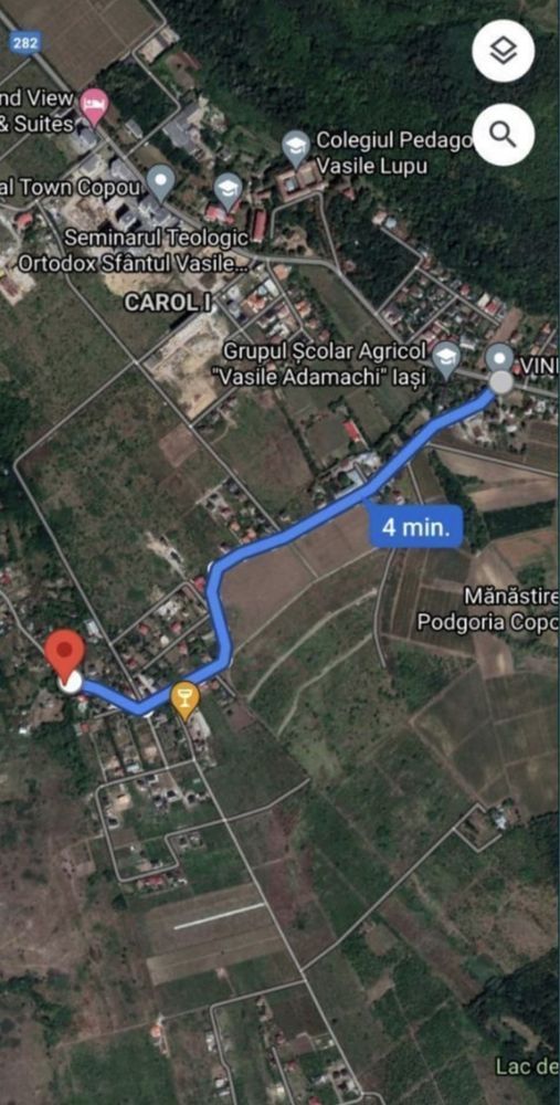 Teren 4200m2, Copou, M.Sadoveanu, PUZ! - Poză 2