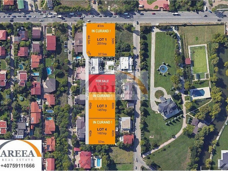 Vanzare teren Pipera 936 mp+ inchiriere 2000mp - Poză 4