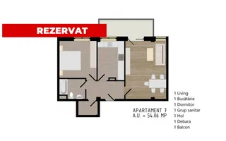 Zorilor Residence, Apartamente Noi 2-3-4 camere - Str. Zorilor - Carei - Poză 14