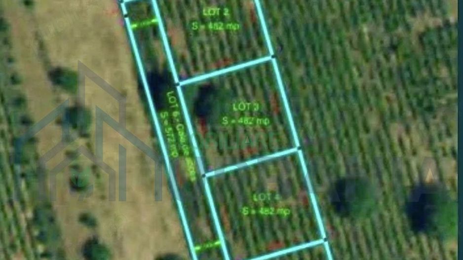 Teren intravilan de vânzare în Hlincea, Iași – 3.000 mp - Poză 1