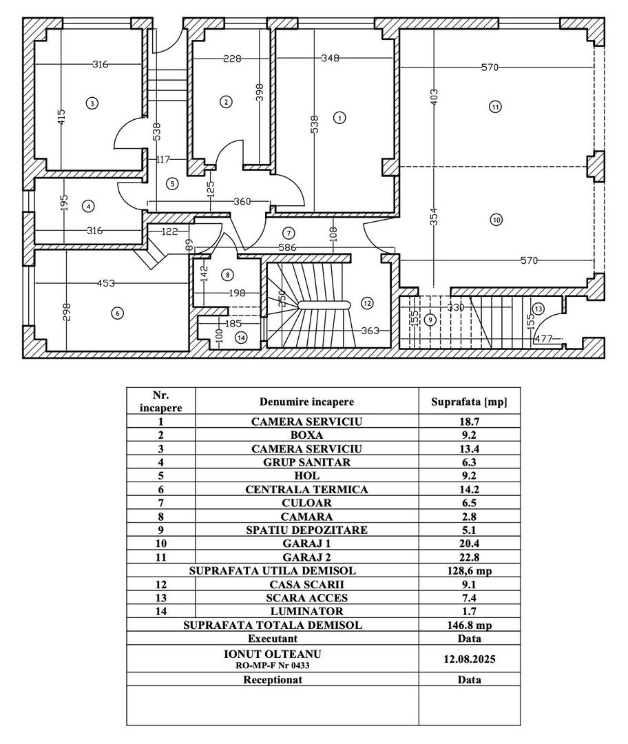 BLOC BOUTIQUE | 5 APARTAMENTE | BLOC 2002 - Schiță 14