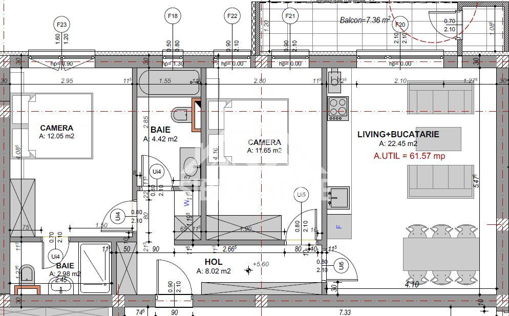Apartament cu 3 camere , în zona Doamna Stanca - Poză 2