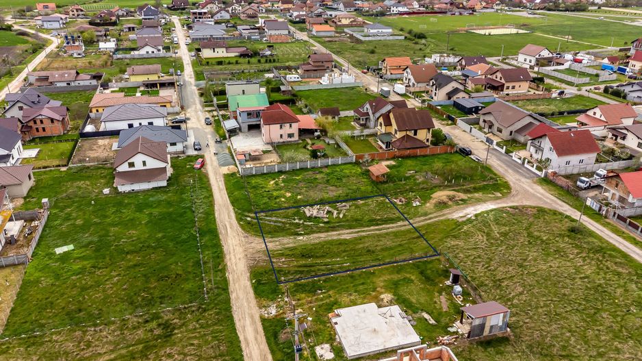 PRET NOU! Teren intravilan 748 mp - Sanleani, Arad - COMISION 0% - Poză 4