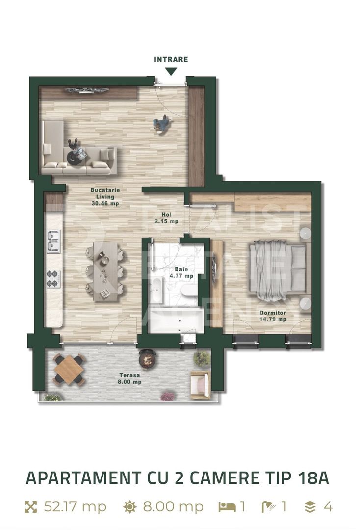 Vânzare, apartament, 2 camere, zona Torontalului, Timișoara - Poză 5