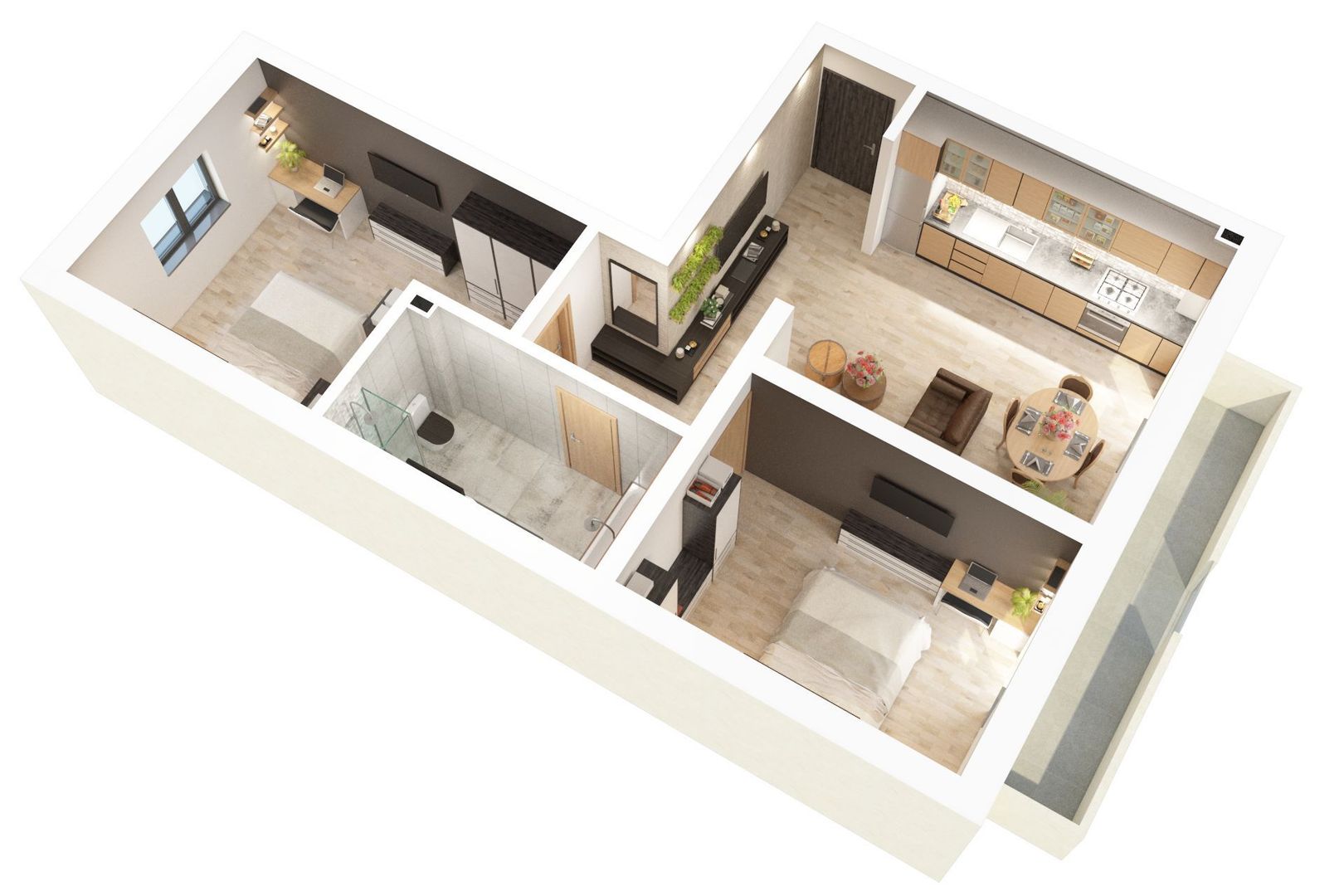 Apartament 3 camere Piata Rahovei, Dedeman, Sibiu - Poză 4