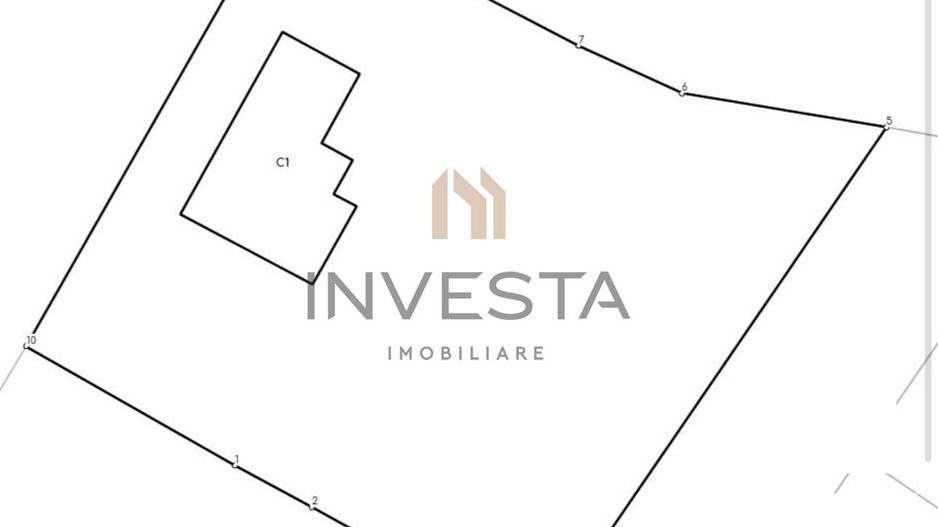 Oportunitate in cartierul Borhanci/1000 mp/front 35 ml - Schiță 2