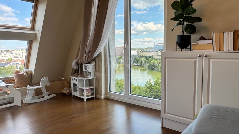 Apartament cu terasă 12mp, Lacul Iulius Mall, panorama, parcare. - Poză 2