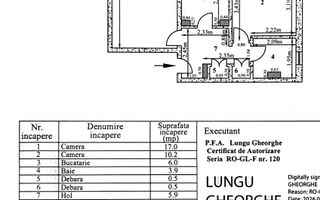 47.900 euro APARTAMENT LIBER, doua camere, decomandat,  Micro17 - Poză 3
