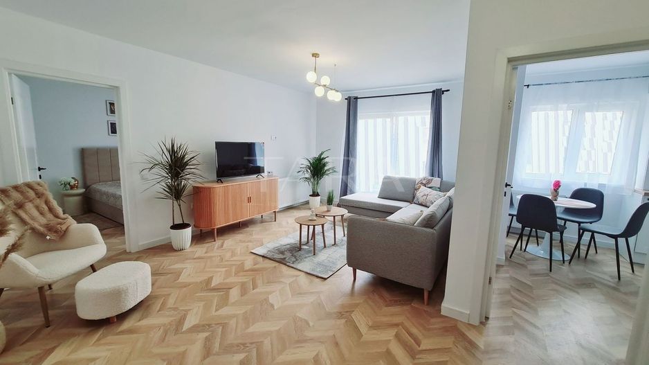 Apartament la cheie cu 2 camere – Florești, zona Terra. - Poză 7