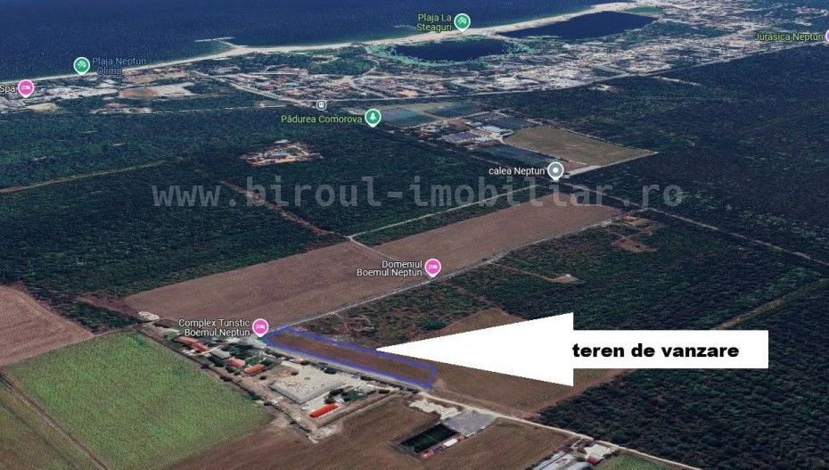 Vânzare Teren pentru Dezvoltare Turistică în Stațiunea Neptun - Poză 1