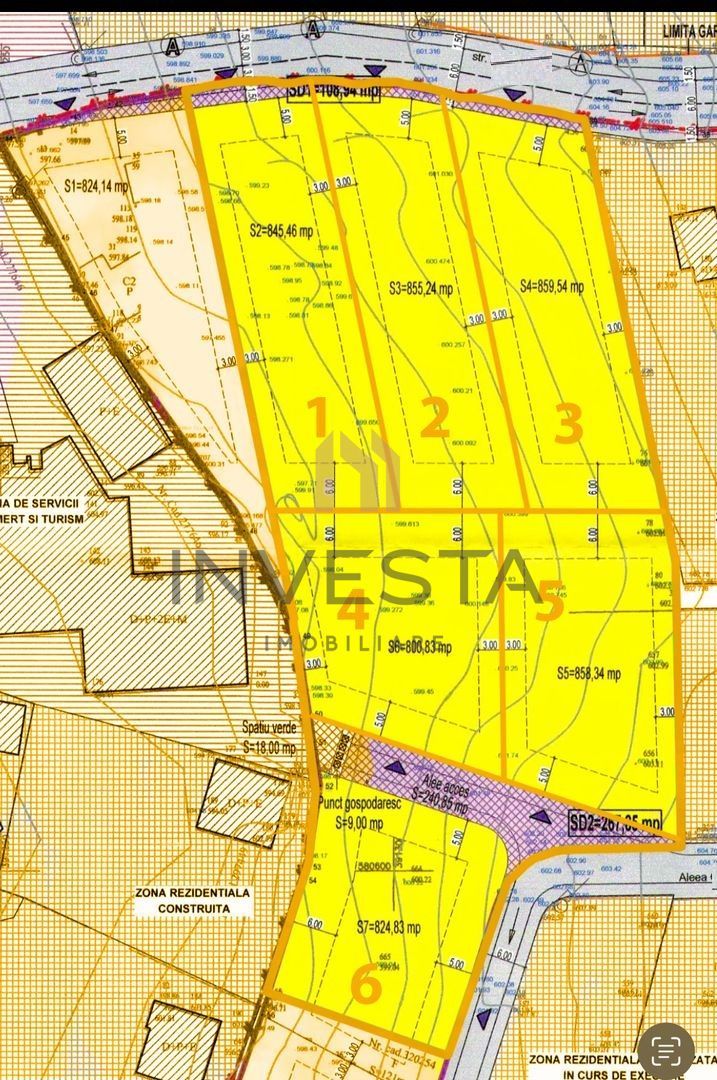 Oportunitate de investitie! Teren in Faget cu PUZ aprobat!  6 vile! - Poză 3