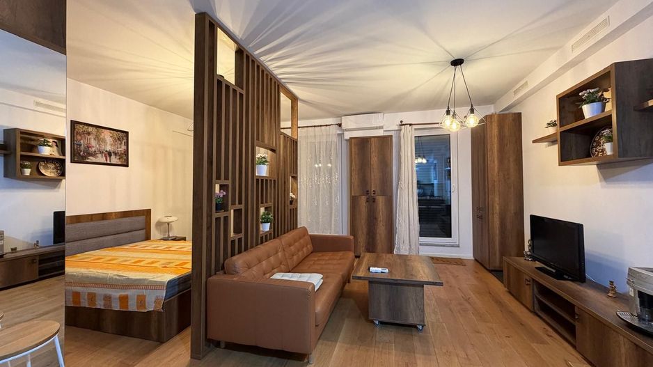 Studio 40.76 mp parter cu gradina 17.78mp - Aviatiei bloc 2020 - Poză 1