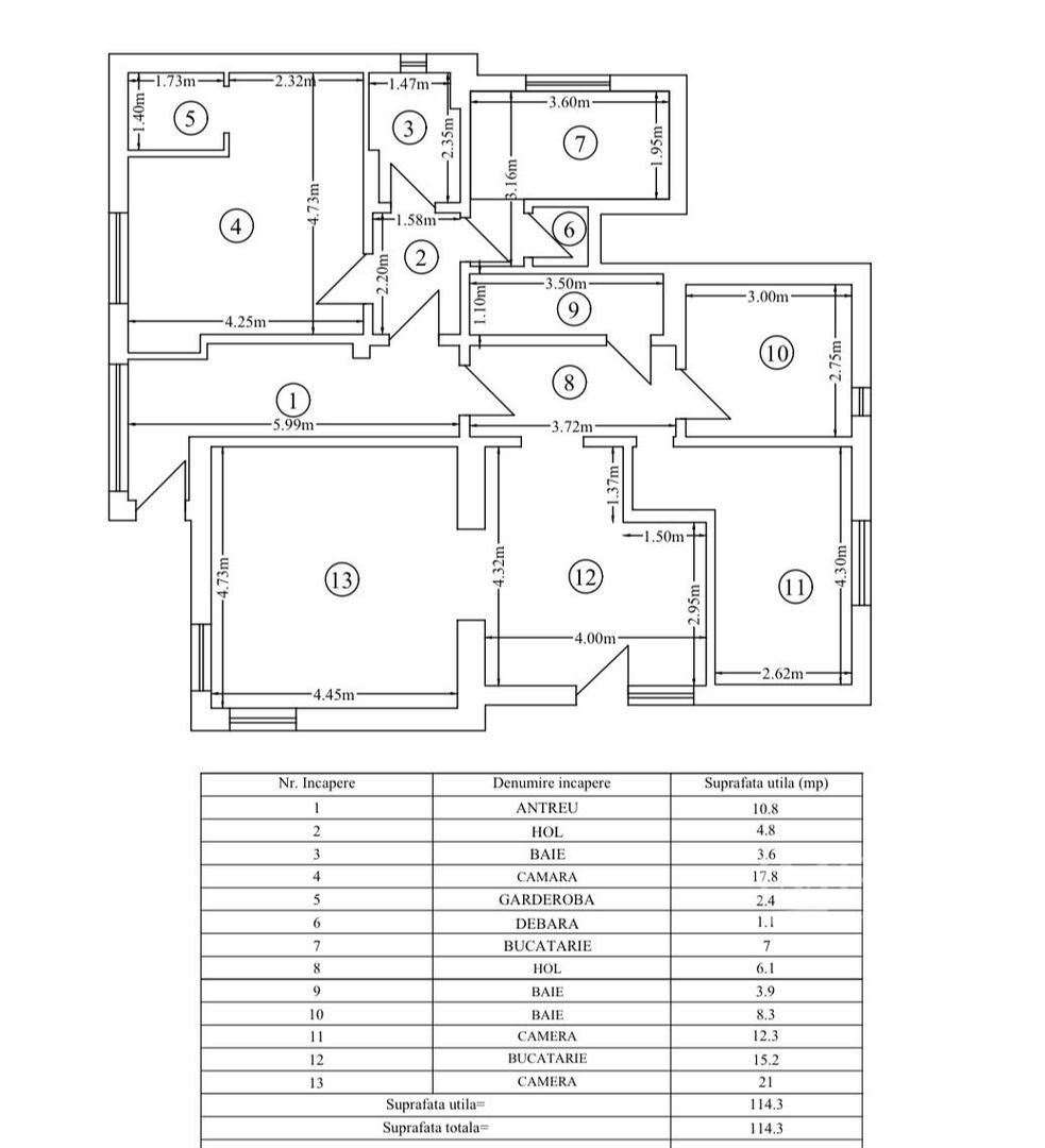 Apartament modern la vila cu gradina si teren 263mp aproape de centru - Poză 24