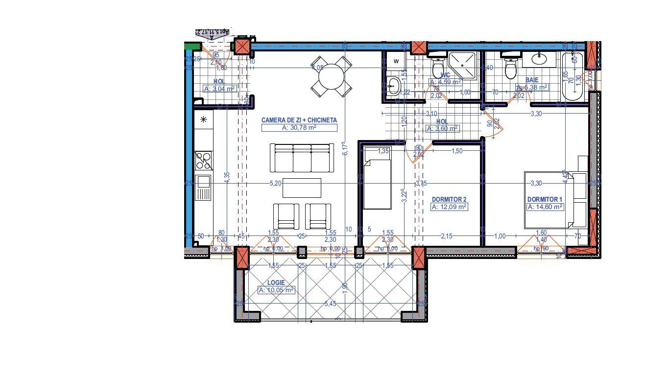 Dezvoltator| Apartamente disponibile imediat | 3 camere | 2 bai - Poză 16
