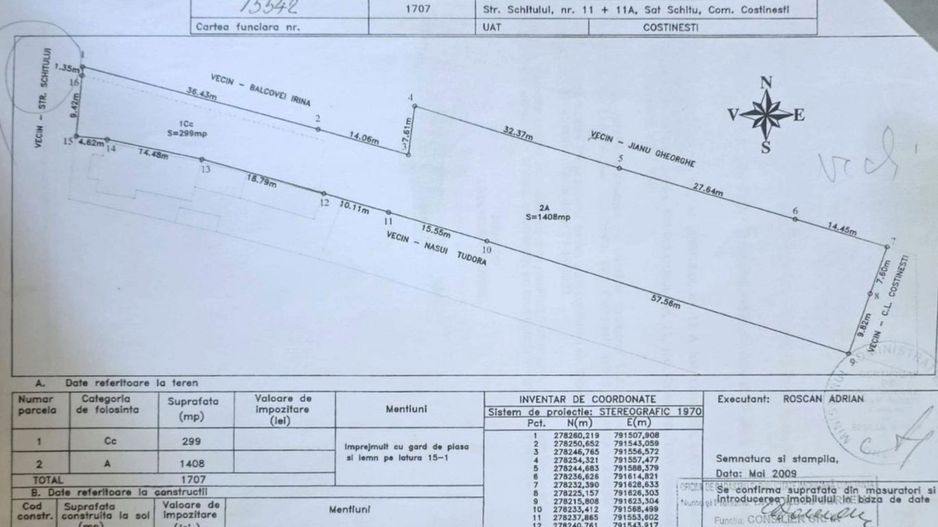 Teren 1707 mp Costinești-Schitu | Ideal investiție - Poză 8