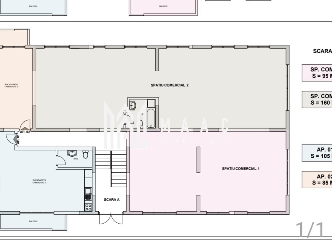 Spațiu comercial de închiriat | Șelimbăr | Credi Residence - Poză 1