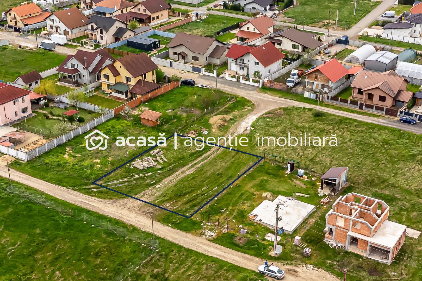 PRET NOU! Teren intravilan 748 mp - Sanleani, Arad - COMISION 0% - Poză 1