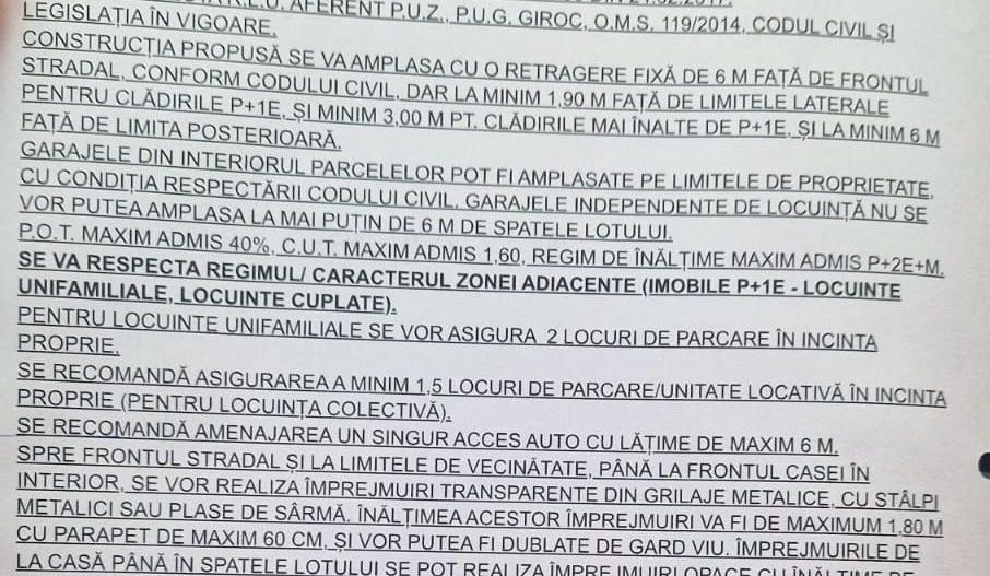 Giroc | 675 mp | Două fronturi | Asfalt | Utilități la stradă - Poză 4