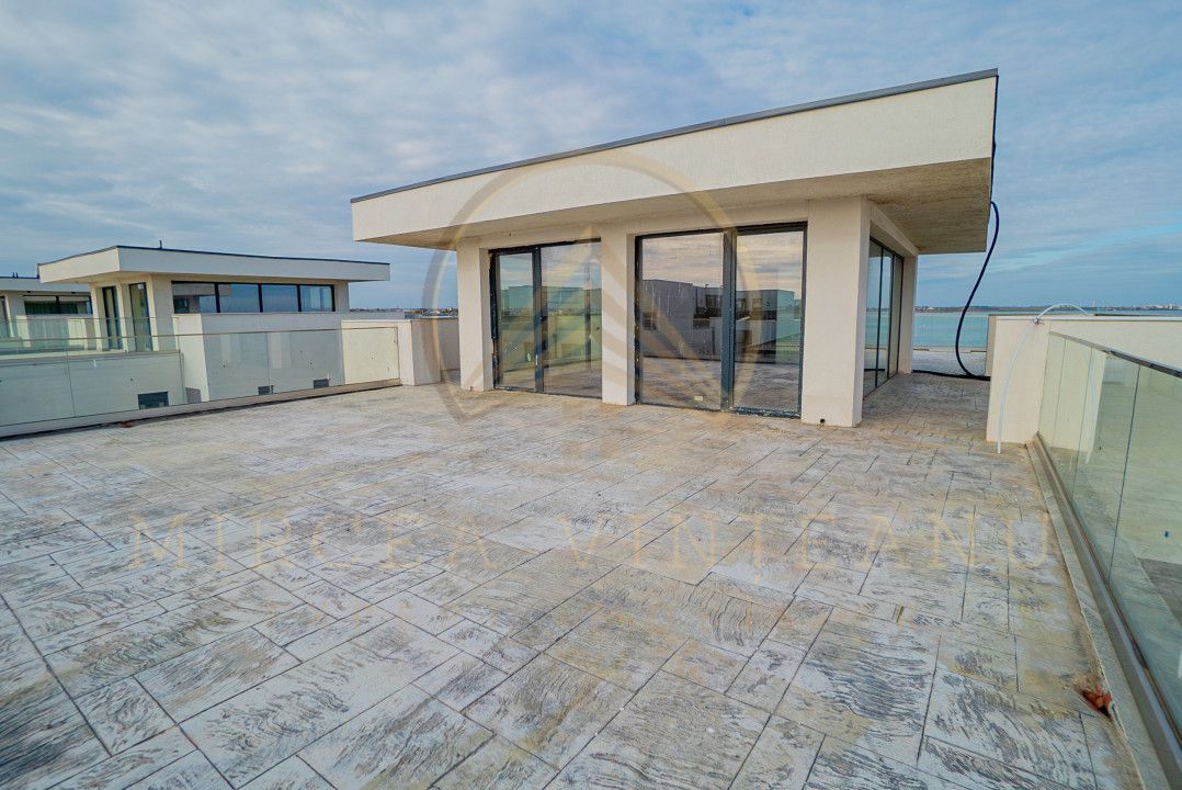 Ovidiu - Casă spectaculoasă , primul rand, cu vedere frontala  spre lac - Poză 11