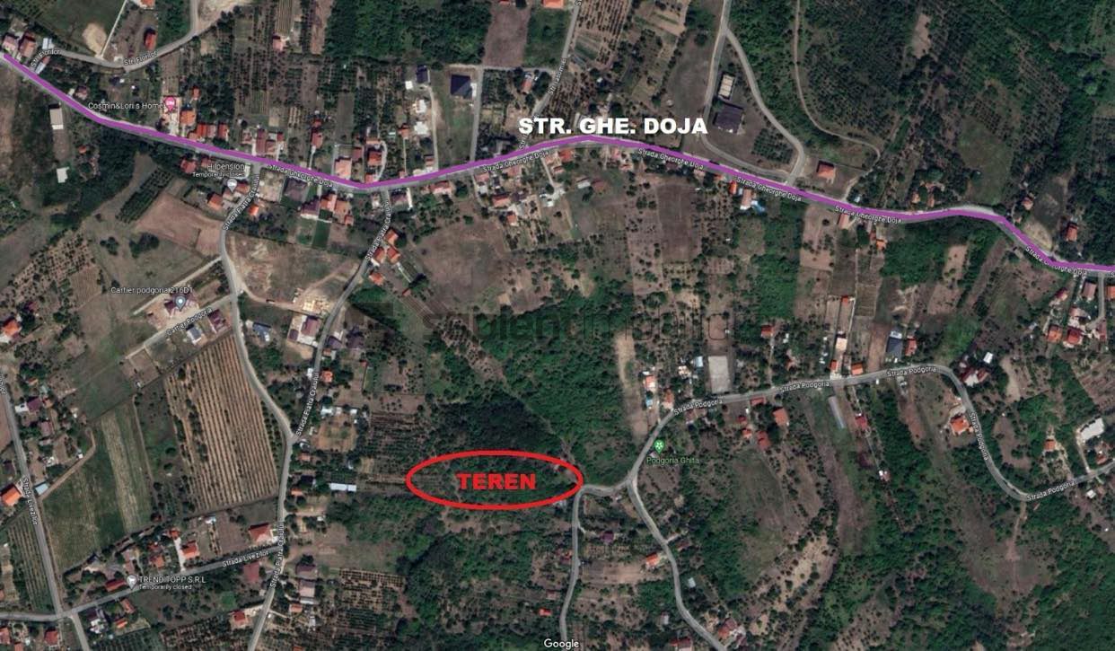 Teren mixt intravilan si extravilan,zona Podgoria - Poză 2