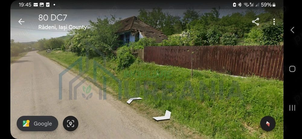 Teren intravilan 5.728 mp, sat Rădeni, comuna Roșcani, județul Iași - Poză 1