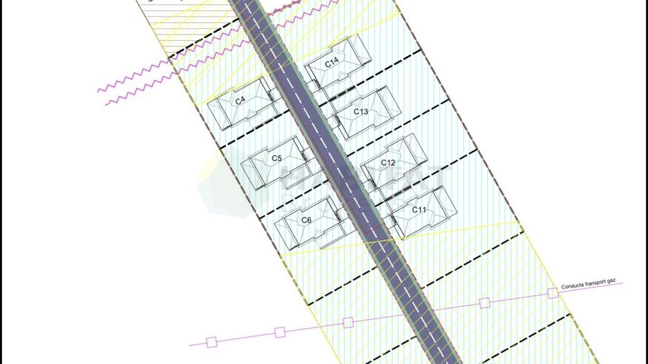 Teren autorizat 11 vile în Corbeanca, lângă Padure - Poză 3