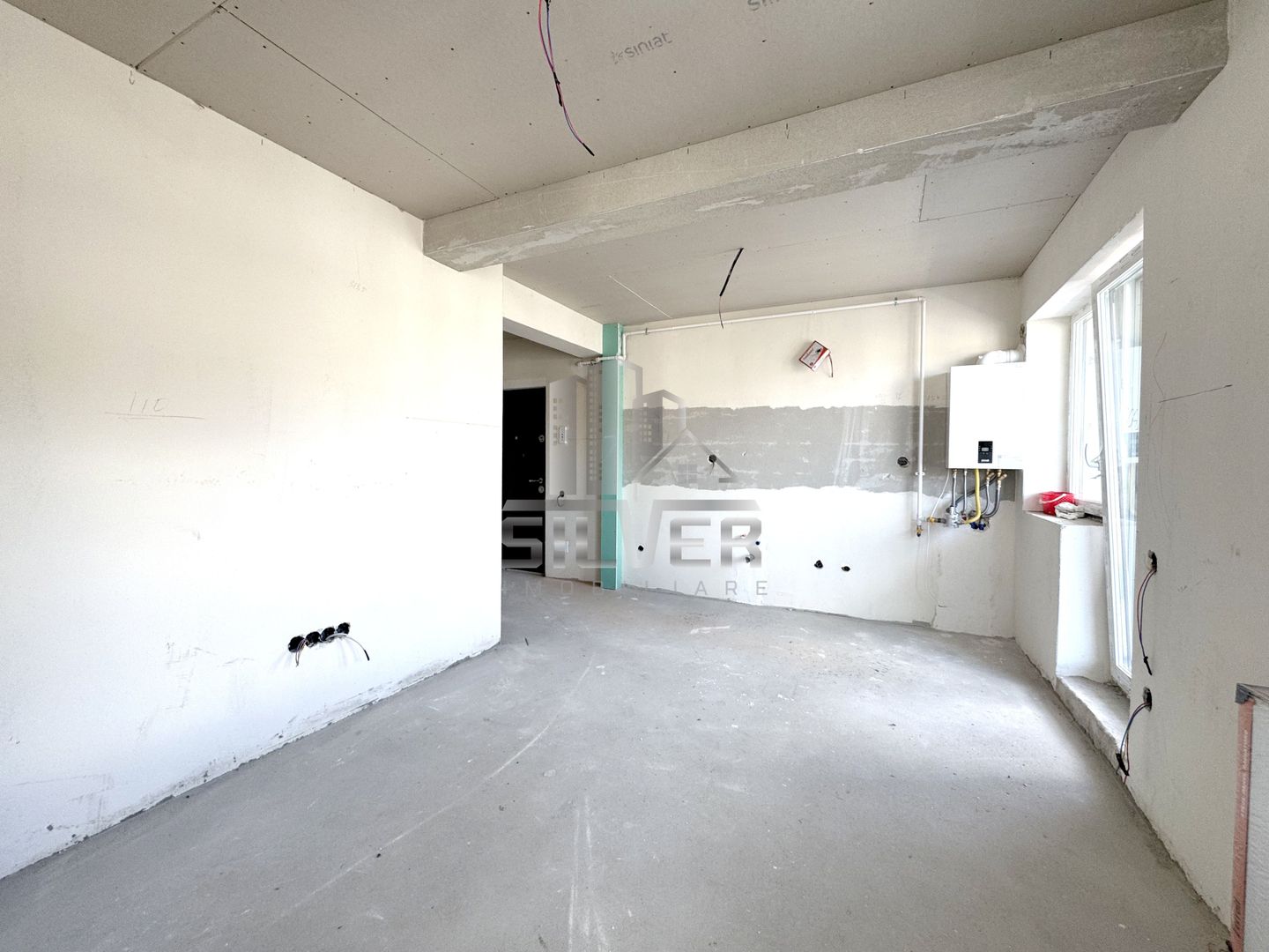 Apartament cu 2 camere/TERASA 39 mp/CF/imobil NZEB/TVA INCLUS. - Poză 4