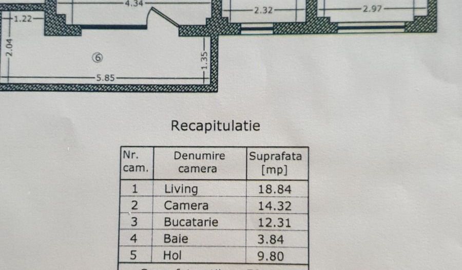 Apartament 2 camere, Aviatiei, balcon 9,5 mp - Poză 24
