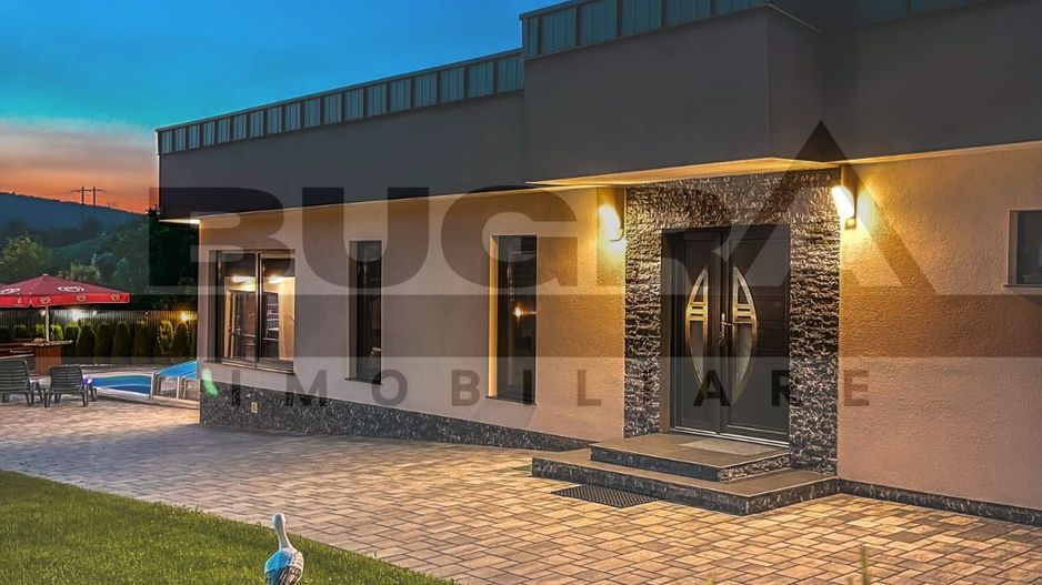 Casa exclusivista cu piscina, 150mp, teren 1500mp, zona Somesu Rece - Poză 6