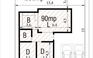 Casă nouă/ 3 camere/ pe parter/eficientă energetic/  Vlădești - Poză 4