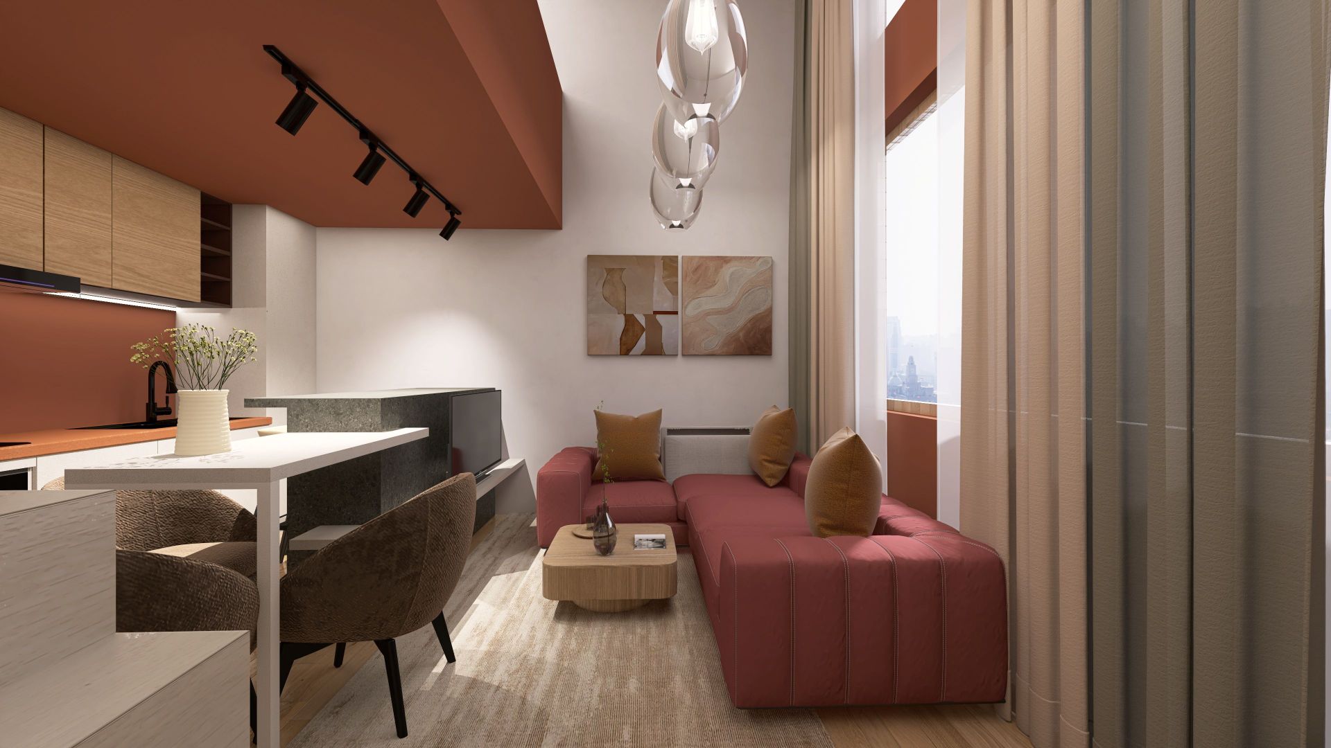 Studio Duplex Pta- Victoriei - Buzești - Poză 4