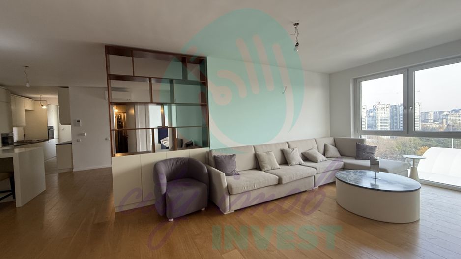 4 camere cu VEDERE PANORAMICA in Floreasca Residence - Poză 3